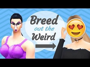 OMG, SHE IS GORGEOUS!😲😍 | BREED OUT THE WEIRD CHALLENGE | THE SIMS 4 |