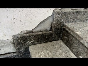 How to install staircase granite skirting design