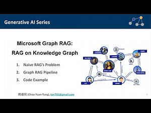 Microsoft Graph RAG 介紹：用 Knowledge Graph 來做 RAG＋Colab 實作