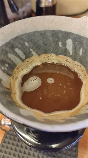 How to brewing coffee (Advance brewing) with V60 #shorts