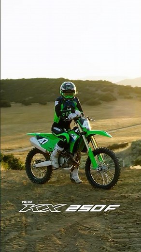 THE BIKE THAT BUILDS CHAMPIONS － KX250F #Kawasaki #KX250F