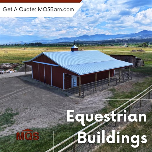 190 reactions · 19 shares | 퐒퐭퐫퐨퐧퐠. 퐒퐚퐟퐞. 퐒퐭퐮퐧퐧퐢퐧퐠. Our custom equestrian barns are built to protect what matters most. Whether you're housing one horse or a full stable, MQS Barn delivers quality construction, timeless style, and the dependable shelter your animals need—all backed by expert craftsmanship and personalized service. Build with confidence—start your barn today.  Call us: 855-677-2276  Learn more: mqsbarn.com | MQS, Inc | Facebook
