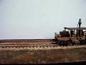 N scale 13-ton vertical boiler Climax Class A