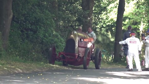 28.4L Fiat S76 Beast of Turin Flames & Sound