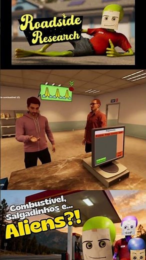 ALIENS not a GAS STATION?! Roadside Research Gameplay