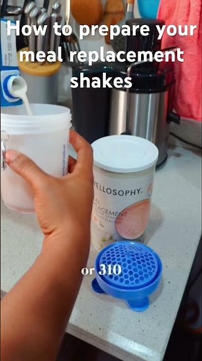 How to prepare your meal replacement shakes #wellosophy #mealreplacement #weightloss #oriflame