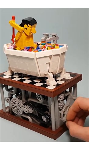 LEGO Bathtub by TonyFlow76 | Beyond the Brick