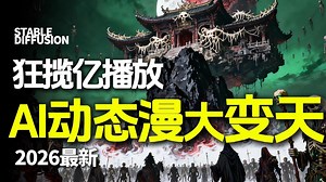 狂揽亿播放！今天就来教会你！(附文档) 制作全流程！剧本+分镜+静帧+视频+配音+剪辑AI一键生成