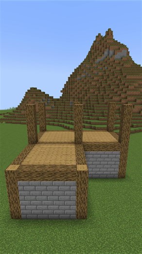 minecraft smallest and easy house tutorial