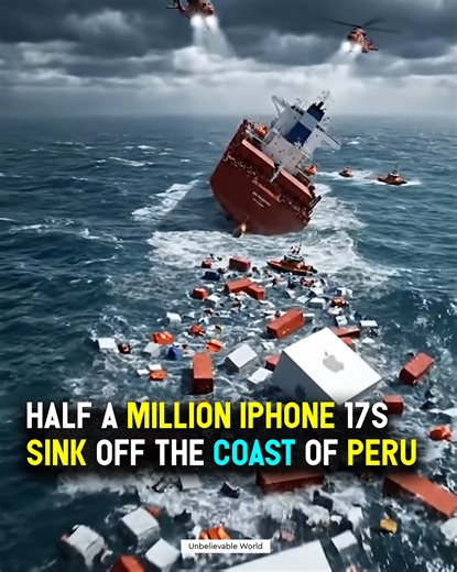 Reports circulating online claim that an Evergreen cargo ship lost around 50 containers off the coast of Peru in early to mid-October 2025 — with some alleging that more than 500,000 iPhone 17 units were among the lost cargo. However, no credible evidence supports this claim. Verified maritime reports confirm that on August 1, 2025, the Evergreen vessel Ever Lunar did lose about 50 containers near the port of Callao, Peru. These containers reportedly contained mixed commercial goods such as elec