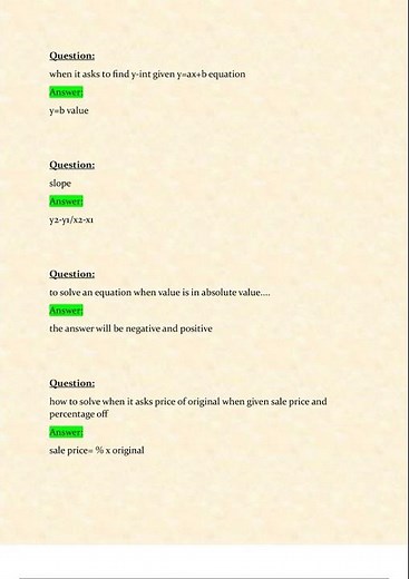 ALEKS MATH PLACEMENT TEST REVIEW LATEST 2024 2025 UPDATE QUESTIONS AND VERIFIED ANSWERS 100 CORRECT