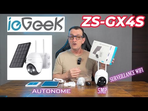 IeGeeK ZS-GX4S, Surveillance Camera, 5MP, Standalone, Excellent Value for Money!