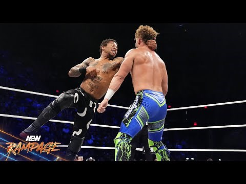 Lio Rush vs Action Andretti! Who earned a spot in the TNT Title Ladder Match? | 6/21/24, AEW Rampage