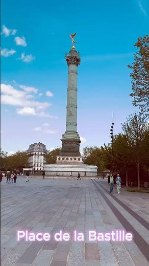 Place de la Bastille : symbole de liberté au cœur de Paris.