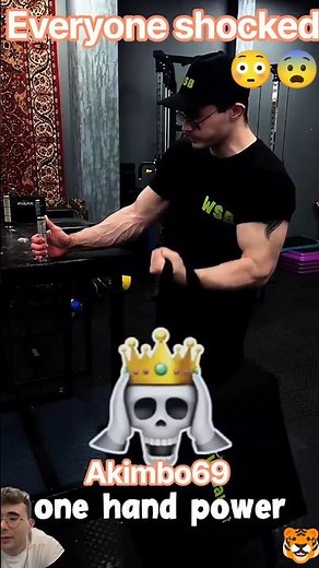 AKIMBO 69: The Strongest Arm You've Ever Seen 😤💪#shorts #ytshorts #armwrestling