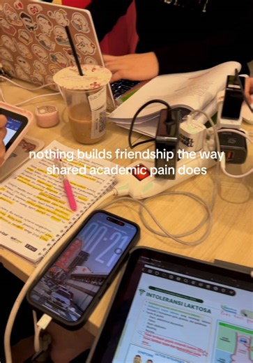 Late-Night Study Buddies: Bonding Over Academic Struggles