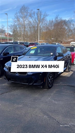 2023 BMW X4 M40i #BMWX4 #LuxurySUV #SportySUV #BMWLife #SHARPECars
