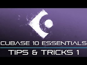 Cubase - Tips And Tricks Part 1 - Super Helpful!