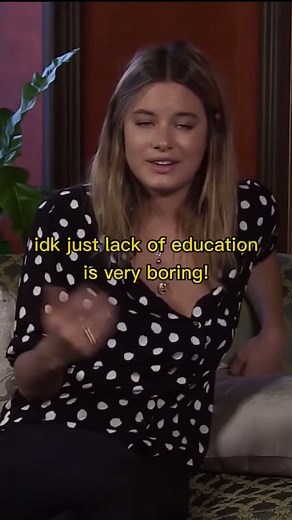 Camille Rowe Discusses Education and Feminism in Recent Interview