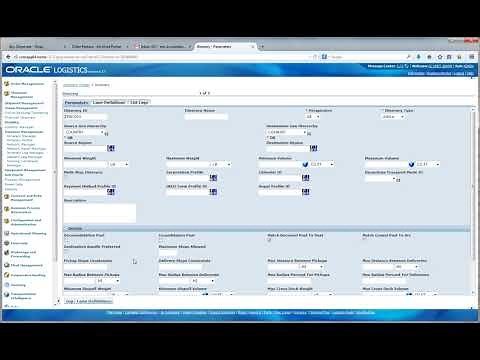 OTM Tutorial 05 | How to Create Itinerary in Oracle Transportation Management