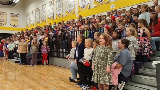 15K views · 378 reactions | An excerpt of the York Elementary School Chorus, directed by Katie Dessert, performing "Those Who Served" by Teresa Jennings during the school district's annual Veterans Day Celebration on Nov. 7, 2025. | Livingston County News | Facebook