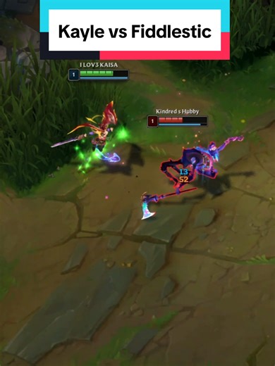 Kayle vs Fiddlesticks Gameplay in League of Legends