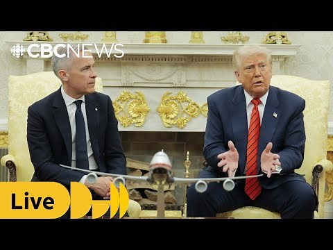 Carney meets Trump at White House for 1st time | CBC News Special Coverage