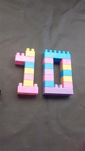 🤫🧱 What Number❓ ASMR Building blocks Lego