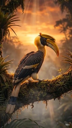 “The Bird That Rules India’s Rainforest 🐦🌿”