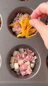 Egg muffins are perfect for breakfast! Make a double batch for easy breakfasts all week long! Comment RECIPE for the link! https://www.rachelcooks.com/mini-frittatas-spinach-red-pepper/ | Rachel Cooks