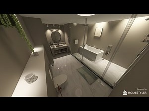 Modern Bathroom Design Tutorial Part 1 | Homestyler