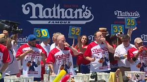 Video. 4th of July hot dog eating contest back in full swing
