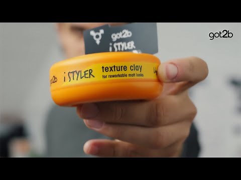 For Unlimited Styles with iSTYLER Texture Clay from got2b