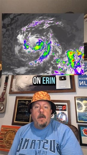 Tuesday AM 08/12 Tropical Update: The latest on Tropical Storm Erin. #hurricaneseason #tropicalupdate #erin #mikesweatherpage | Mike's Weather Page