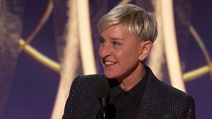 26M views · 13K reactions | Ellen DeGeneres accepts The Carol Burnett Award at The Golden Globes. | NBC | Facebook