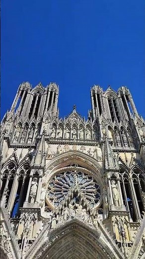 Reims Cathedral 🇫🇷 – Where French Kings Were Crowned!