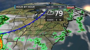1.9K views | Time out tomorrow's heat and thunderstorm activity with...