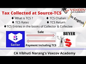 TCS - Tax Collected at Source - In English