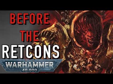 Old Lore of the Chaos Primarchs Warhammer 40K #40klore