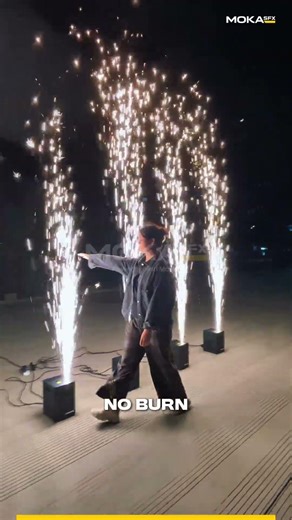 MK-E22 6m Cold Spark Machine | zero fire & zero smoke for safe stage #stageeffects