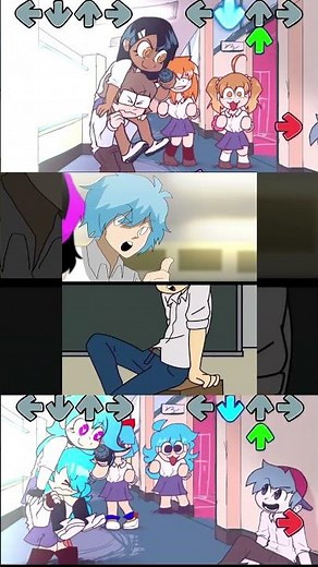 FNF Nagatoro Mod - Gameplay vs Animation - Friday Night Funkin' Mobile Game