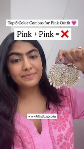 1.8K views · 3.1K reactions |  Top 5 Colour Combos for Pink Outfits!...