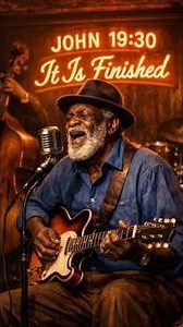 It Is Finished 🎸 Powerful Gospel Blues | John 19:30 Soul Revival Song.