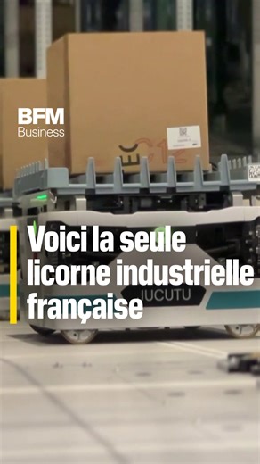 BFM Business on Instagram: "Cette entreprise est la seule licorne industrielle française 🏭 📦 Spécialiste des robots pour entrepôts, Exotec est la seule licorne française qui sort de la tech. Elle produit à l'échelle industrielle et a déjà déployé 14.000 de ses "Skypod" dans le monde. 🎙️📹 Nathan Cocquempot"
