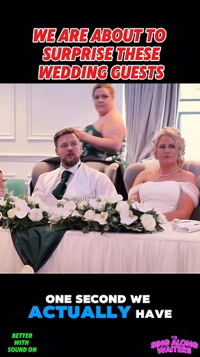 ✨ Back in 2017, this surprise had guests howling before we’d even started… ✨ Maurice invites Sergui to raise a toast and let’s just say it doesn’t quite go to plan 😂🍾 The laughter that followed set the stage perfectly for our big reveal! If you’d love your wedding to be remembered for moments like this … full of joy, laughter and unforgettable surprises Get in touch to check our availability. 💌✨ #WeddingEntertainment #WeddingSurprise #SingAlongWaiters #WeddingLaughs #UnforgettableWeddings #Br