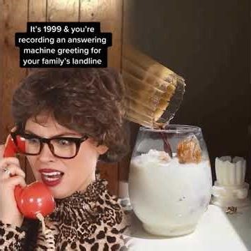 We tried to be creative with voice greetings for our answering machines in the