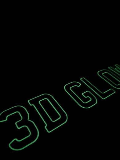 3D & 4D Glow Plates