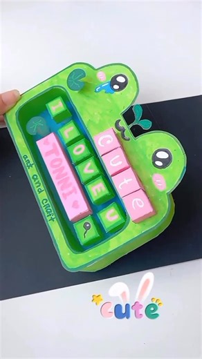 Tonni art and craft official on Instagram: "DIY keyboard #art #tonniartandcraft #craft #love #diy"