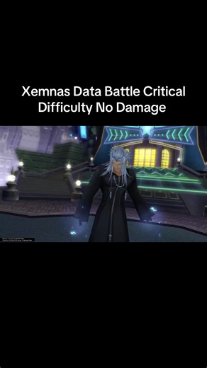 Xemnas Data Battle Explained: A No Damage Strategy