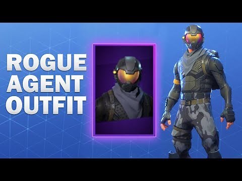 *NEW* Rogue Agent Fortnite Skin Showcase